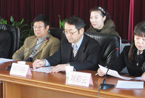 2010年“青島大學-永旺獎學金”捐贈儀式