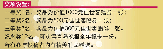 獎(jiǎng)項(xiàng)設(shè)置