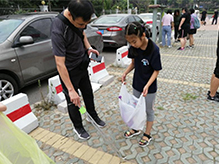 倡導垃圾分類，共建美好家園 青島永旺環(huán)保公益活動