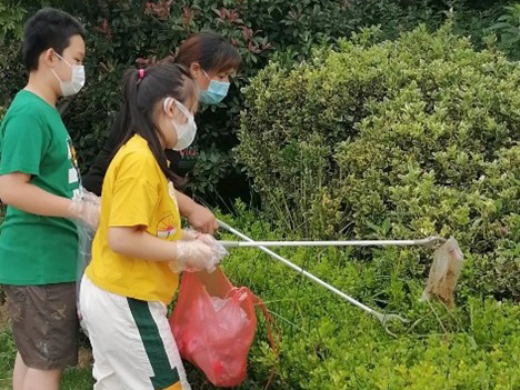 共建清潔家園，永旺與你同行—青島永旺社會貢獻活動