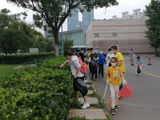 共建清潔家園，永旺與你同行—青島永旺社會貢獻活動