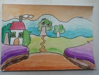青島永旺25周年“童心畫環(huán)保”公益手繪購物袋活動