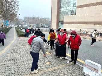 助力文明典范城市，共建美好家園—青島永旺25周年衛(wèi)生清掃