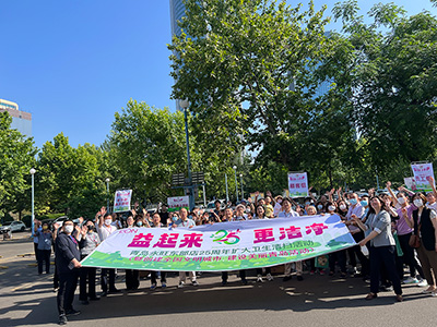 “益起來(lái) 更潔凈”—青島永旺東部店25周年擴(kuò)大衛(wèi)生清掃活動(dòng)