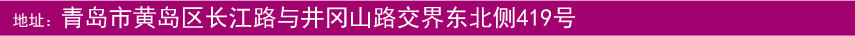 地址：青島市黃島區(qū)長(zhǎng)江路與井岡山路交界東北側(cè)419號(hào)